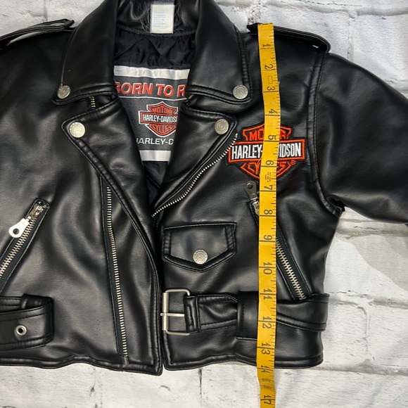 Harley Davidson jacket size 4T vintage 1997 circa boy/girl - Picture 7 of 8